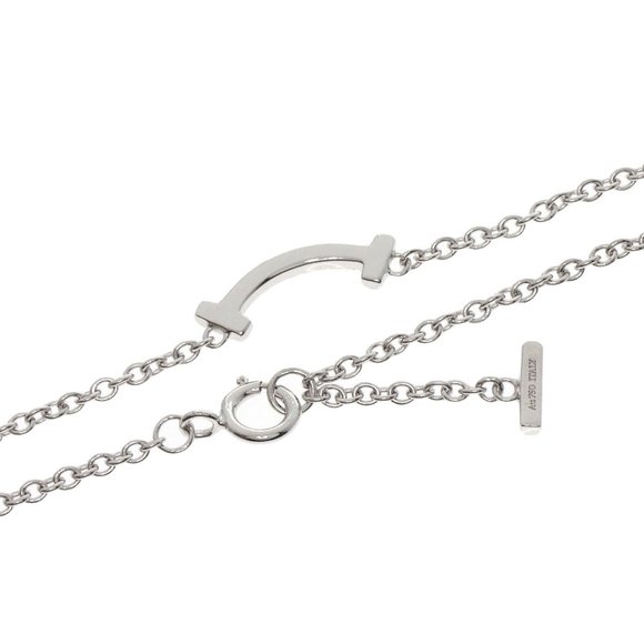TIFFANY & CO. White Gold Diamond Charm Bracelet - Picture 3 of 6